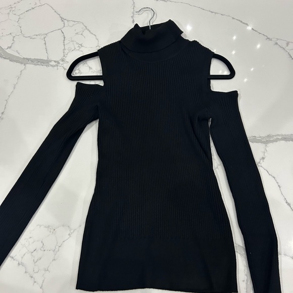 Cold Shoulder Turtleneck - Picture 5 of 5